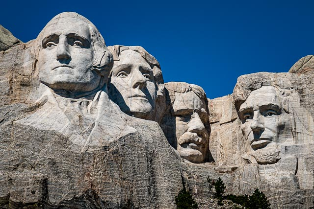 It just occurred to me that none of the former US Presidents' images carved on Mount Rushmore were Democrats. Strange?