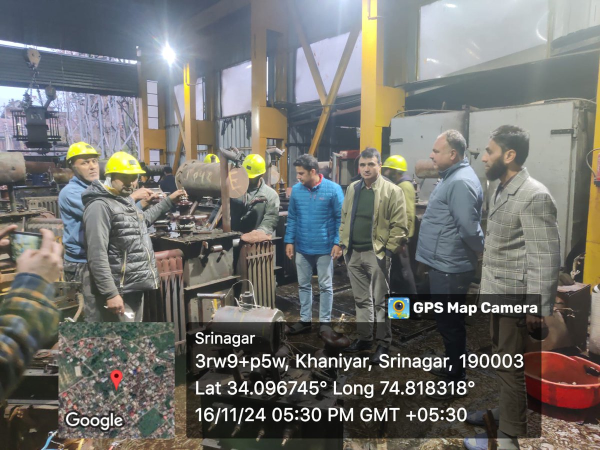 Official account of KPDCL (@kpdclofficial) on Twitter photo #Update on DT damaged at Aiwa Kadal Saidapora.
Replacement, arranged from ECWD, will be dispatched early morning tomorrow. Damaged DT shl be lifted back simultaneously to workshop for repairs: Er. Firdous Ahmad, EE, ED IV, Sgr.
<a href="/diprjk/">Information & PR, J&K</a> <a href="/OfficeOfLGJandK/">Office of LG J&K</a> <a href="/nasirsogami/">Nasir Sogami</a> <a href="/DullooAtal/">Atal Dulloo</a> #Update on DT damaged at Aiwa Kadal Saidapora.
Replacement, arranged from ECWD, will be dispatched early morning tomorrow. Damaged DT shl be lifted back simultaneously to workshop for repairs: Er. Firdous Ahmad, EE, ED IV, Sgr.
<a href="/diprjk/">Information & PR, J&K</a> <a href="/OfficeOfLGJandK/">Office of LG J&K</a> <a href="/nasirsogami/">Nasir Sogami</a> <a href="/DullooAtal/">Atal Dulloo</a>