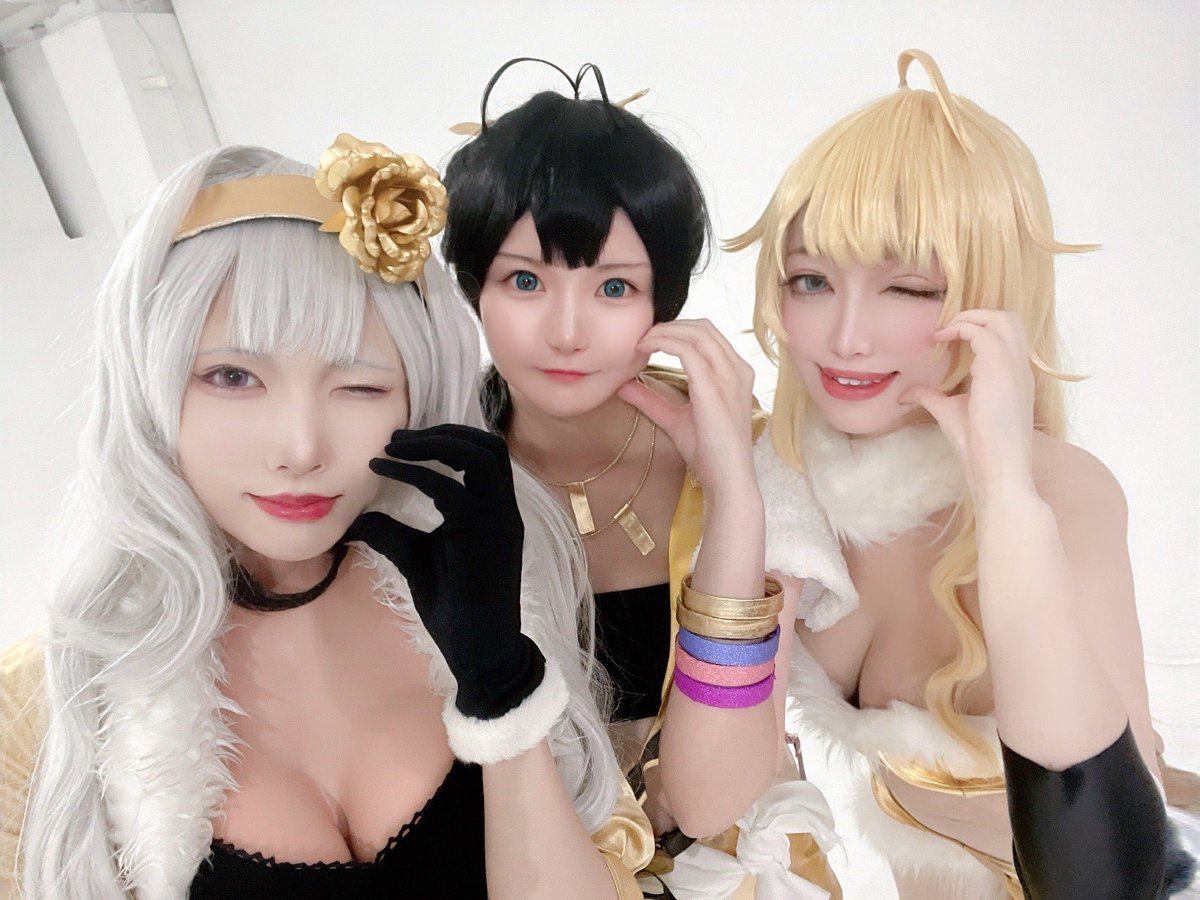 yoshino_niji's tweet photo. 改めて、今日はせいちゃん@seirannnnn みふぁさん@mifacos とプロジェクトフェアリー併せでした✨️令和のこの時代に出来るとは思わなかったまじ感動😭😭美女を摂取できて幸せでした〜♡
撮影して下さったあるけさん@arke_cos_camera 、ありがとうございました！ https://t.co/IA4b0ysLWE