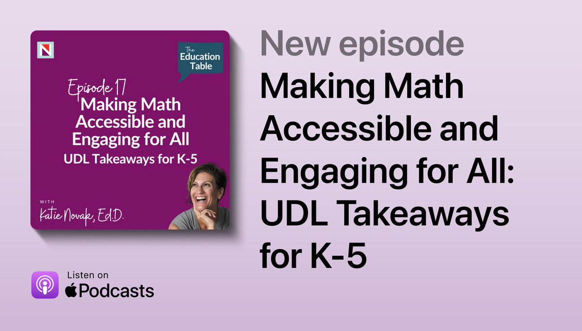 KatieNovakUDL's tweet image. Inquiry-based learning empowers students to ask questions, investigate, and discover. When applied to mathematics, this approach can foster critical thinking, problem-solving, and creativity.
Discover how to incorporate it into your classroom! Dive in:
hubs.la/Q02YrYqz0