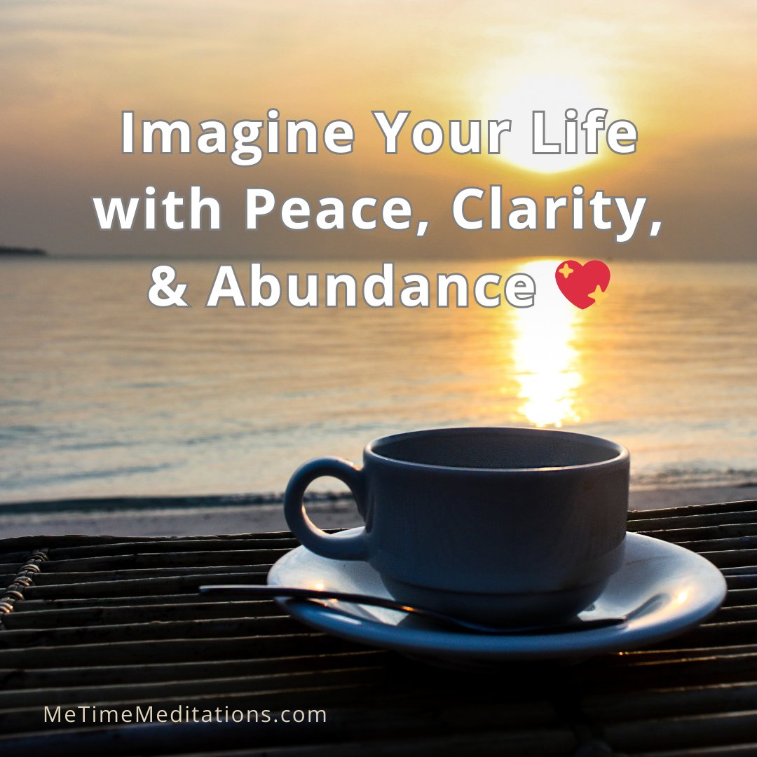 MeTimeMary's tweet image. Imagine waking up with peace, clarity, and joy. 🌿 A heart-centered meditation practice helps you approach life with calm, embrace challenges, and invite abundance. 💖

#Meditation #InnerPeace #HeartCentered #Abundance