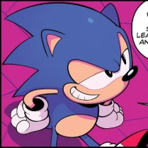 SmolBlueSavior's tweet photo. "What wouldn't I gain? Buttnik would be pissed off at the sight of me!"

Sonic responds without hesitation, though he is somewhat worried about Shadow too. He wasn't one to pass up the chance to bother Eggman either. https://t.co/DtqhjPadJt