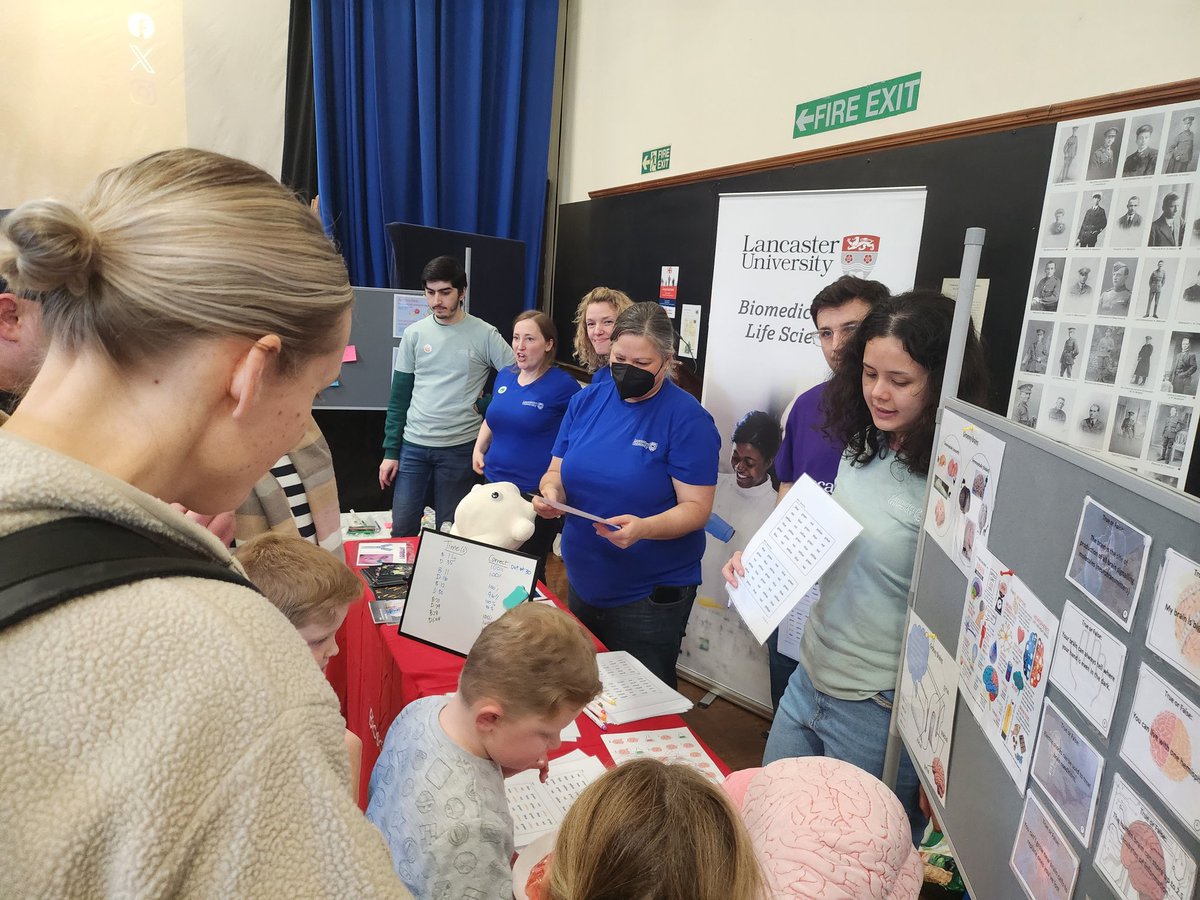 StemUlver's tweet image. Only 3 hours left of UlverSTEM!
Come on down if you haven't already to try out different experiments and watch our science shows!
Sponsored by Siemens Energy, Bender UK and Oxley 👏