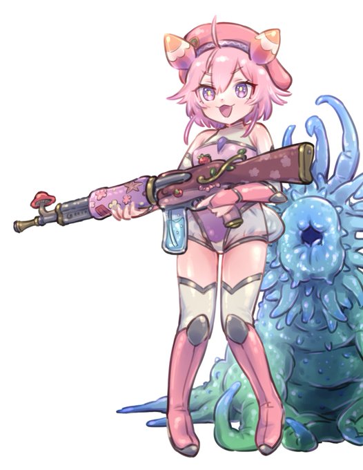 つよつよ対魔忍うみうしのほんわか海底パトロールの様子 