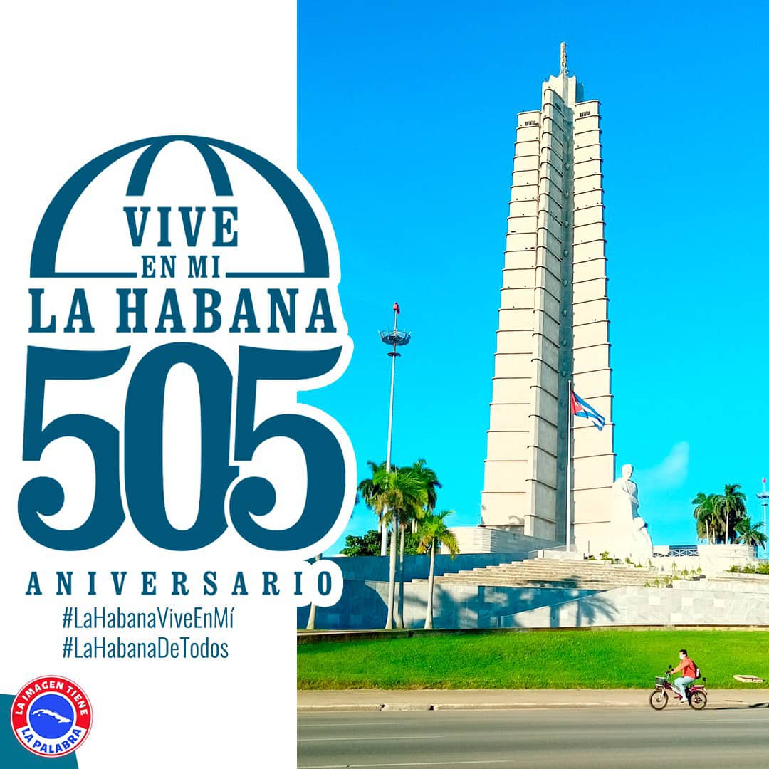 ¡La Habana cumple 505 años! 🎉 ¿Cuál es tu lugar favorito en nuestra ciudad? ¡Compártelo con nosotros usando #LaHabanaViveEnMí y una foto!