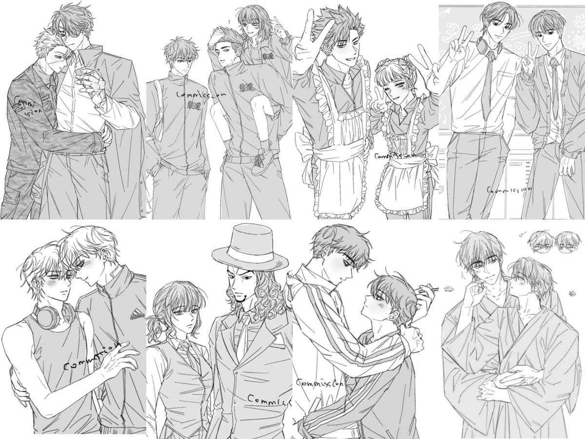 null00cm's tweet photo. @CM_rt_bot 
* 흑백 러프 커미션 

~20일까지 신청 받습니다 😊
* 흉상 1.5~ 
* 최대마감기한 5일 

https://t.co/VFvTCy0A3t https://t.co/fm1Aq6WTu3