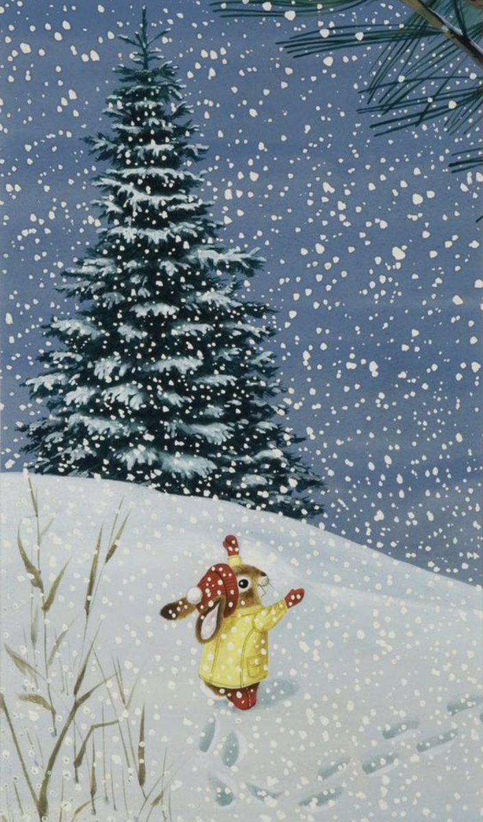 The first snow is magical