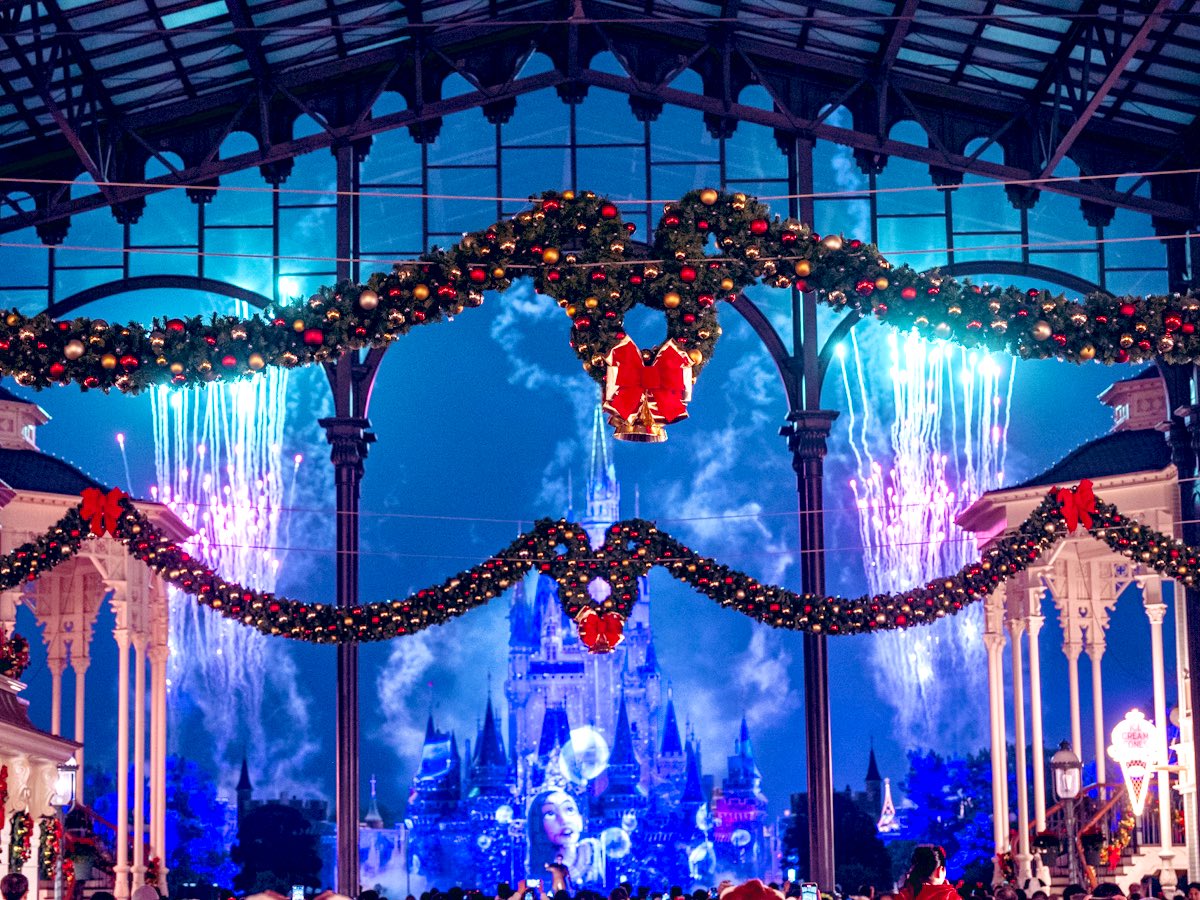 MezzoMikiD's tweet photo. 夜の東京ディズニーランド☆ https://t.co/hz0u8d2XZw