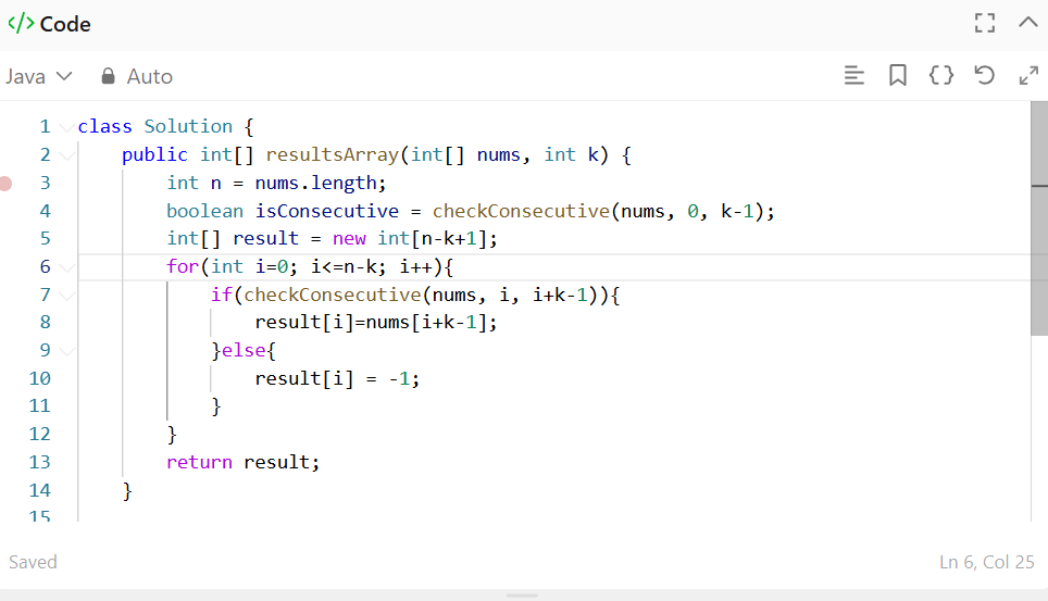 xcode545's tweet photo. #Leetcode #POTD 
Thought this approach will give TLE, but surprisingly it got Accepted. 
Will try to optimize the solution as well. 
#Java #CodingJourney #CodingChallenge https://t.co/zC7AmCHZuV