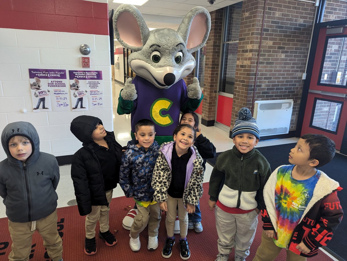 So excited to see Chuckie Cheese at school today! <a href="/rbpsEAGLES/">Red Bank Primary</a>