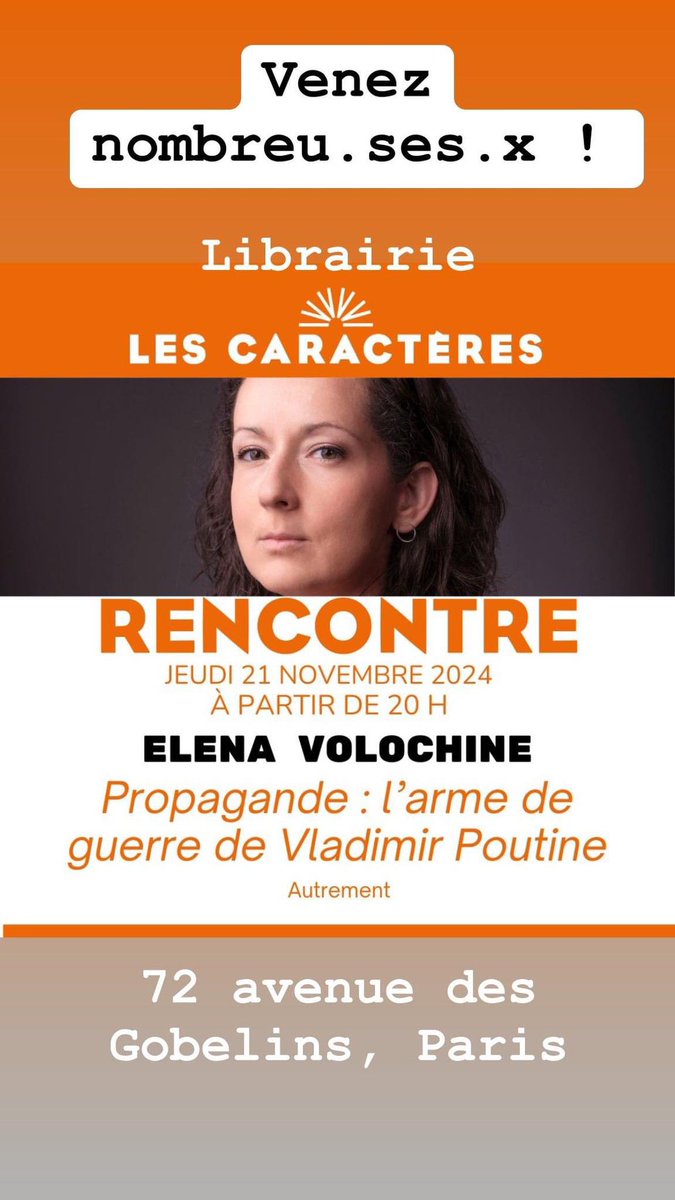 Elena Volochine (@elenavolochine) on Twitter photo 