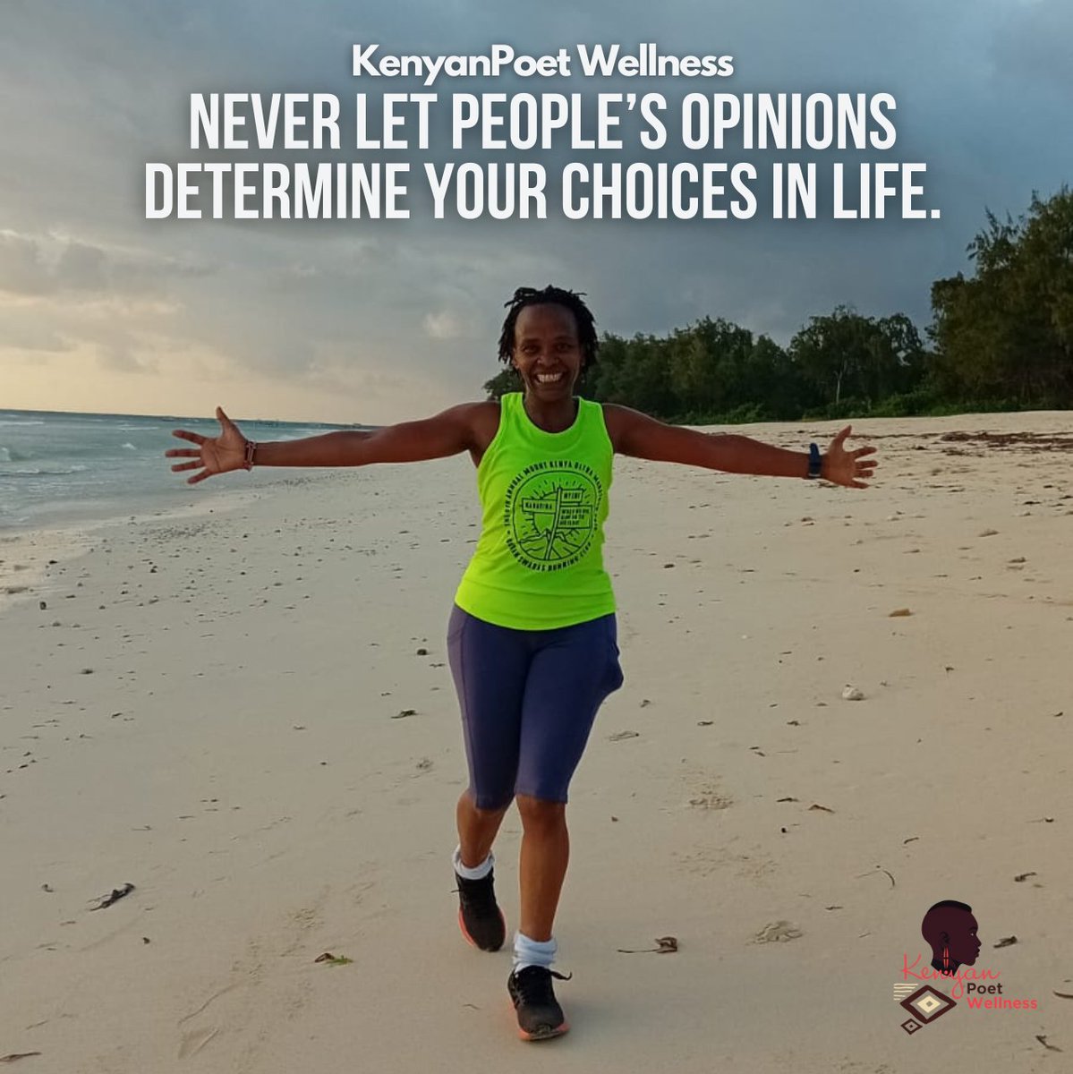 KP_Wellnes's tweet image. Quote of the day :Saturday Motivation 🥇󰭇

Never let people’s opinions determine your choices in life.

#inspiringhumanstorun #KenyanRunners #KenyanRunningCommunity #Run
#Running #inspiringhumanstorun #RunninginKenya #Run #RunningQuotes
#KenyanQuotes #KenyanRunningQuotes #run