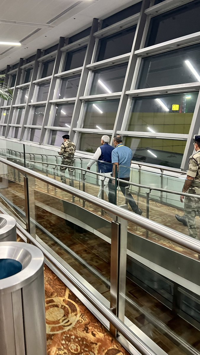 What kind of Chief Minister is <a href="/NitishKumar/">Nitish Kumar</a> ? For his convenience, an aircraft was made to wait for 2 hours, and the gate at <a href="/DelhiAirport/">Delhi Airport</a> T3 was changed 5 times just for him. Do these ministers we elect even care about us?
<a href="/ANI/">ANI</a>