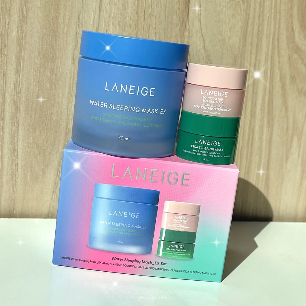 peachorplease's tweet photo. ใครหาของขวัญแนะนำ Laneige Holiday Set เป็นอีกทางเลือกครับ ของแบรนด์ คุณภาพดี แพคเกจสวย ใช้งานได้จริง ราคาไม่แรง คนรับแฮปปี้แน่นอนแบบนี้🎄🎁

(จริงๆซื้อใช้เองก็ฟิงงถูกของแถมก็เยอะ ㅜㅜ♡)

#OPENTOWONDER #LaneigeThailand https://t.co/RyDMASvgiJ