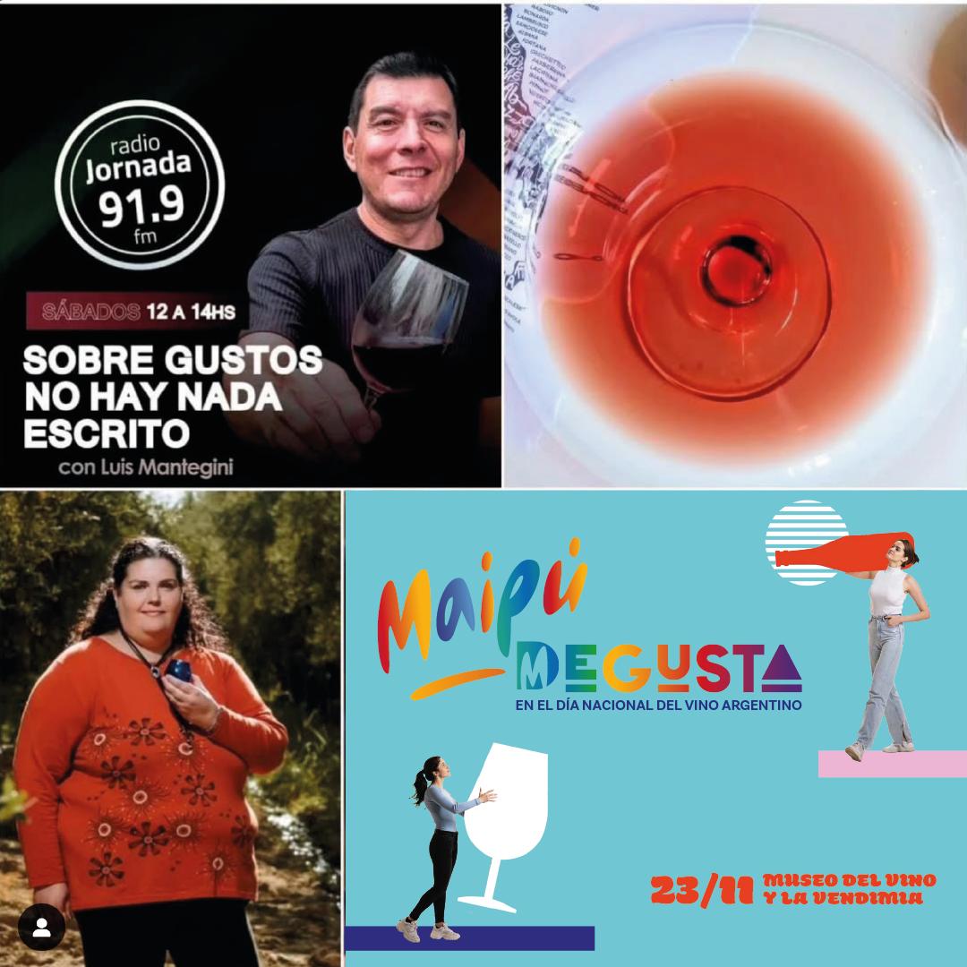 #LaRadioescucha 📻
#SobreGustosNoHayNadaEscrito por <a href="/RadioJornada/">Radio Jornada</a> a las 12:00hs.
<a href="/maelenapuerta/">María Elena Puerta</a> y <a href="/SommelierMza/">Luis Mantegini🎙️🍷</a> hablan de #vinos #AOVE #Ferias y muchas experiencias sensoriales 🍷🥂🌿🥘🥗
Invitado <a href="/MarioJavier_A/">Mario Javier</a> 🍾