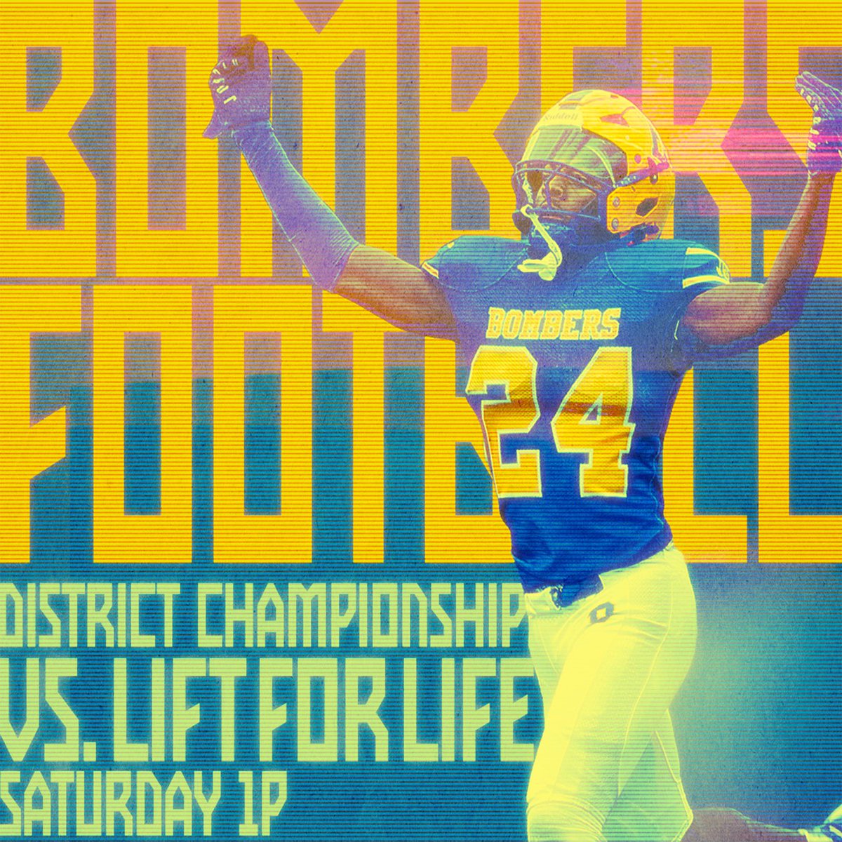 It’s District Final GameDay!   The Bombers will host Lift for Life at 1pm.   Tickets available via the MSHSAA website (digital only - no cash) and the Livestream link (with a fee per MSHSAA regulations) can be found here:

team1sports.com/prepcasts/?B=1…