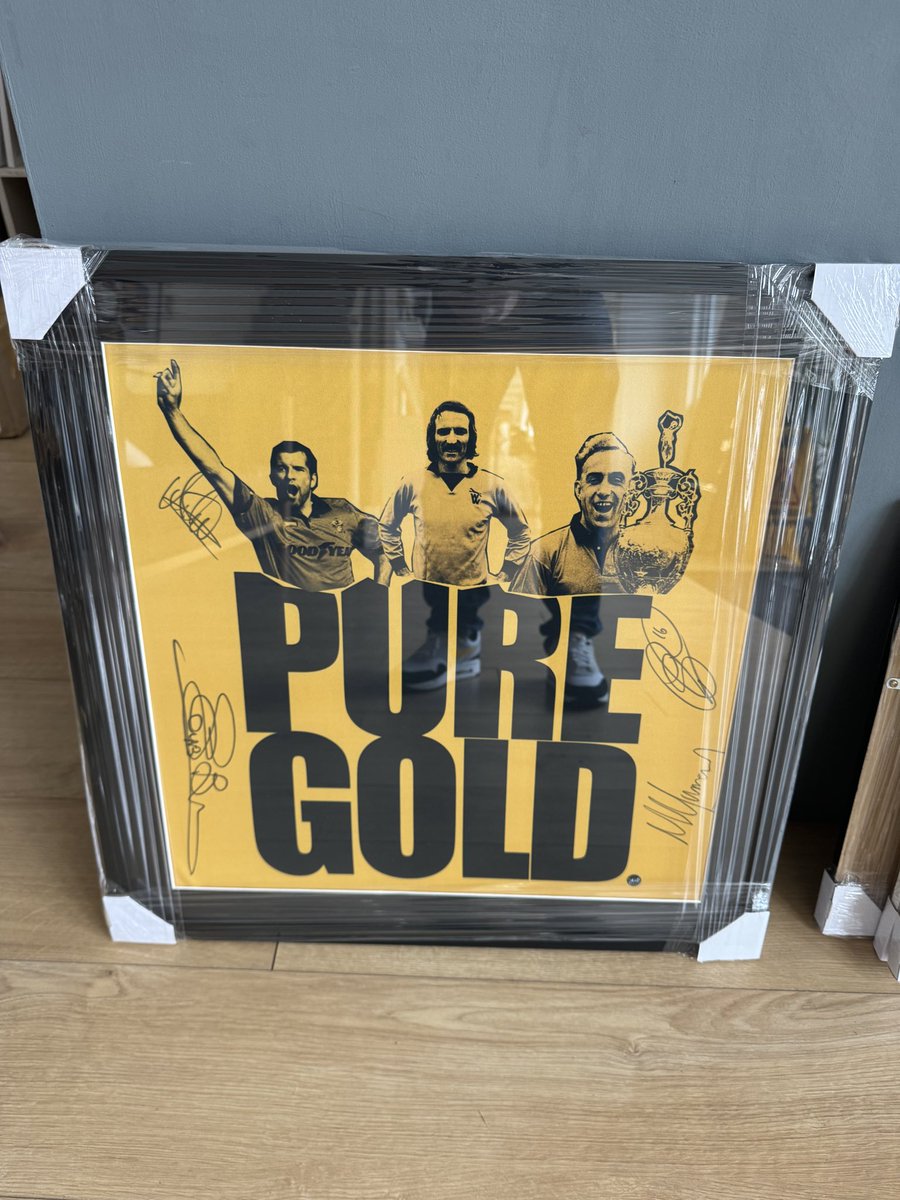 oldgoldpack's tweet image. *Prize Draw*

Thanks for all your donations so far…we still need more though!

Oldgoldpack.co.uk/donate 

For every donation received by Monday, we will give you 1 entry for every £ donated to win a signed and framed Pure Gold mini flag 👀

RT/Share for an extra entry! #wwfc