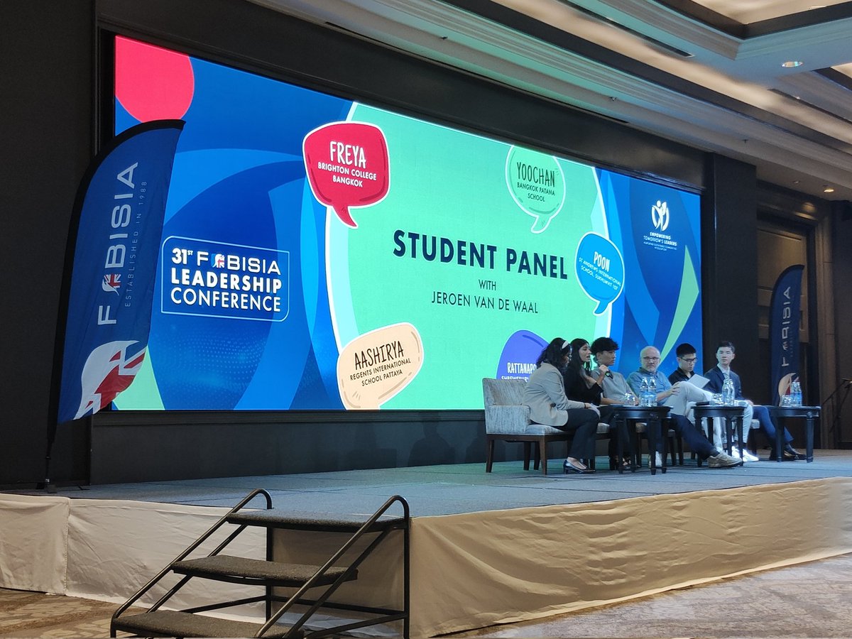 KSThakral's tweet photo. "Involve marginalised communities within schools to give them a voice which can be heard by the next generation." Great takeaway from the student panel at the #FOBISIA leadership conference. Sustainability does not succeed when it is dictated but flourishes when it is owned. https://t.co/bc77SyKpKI