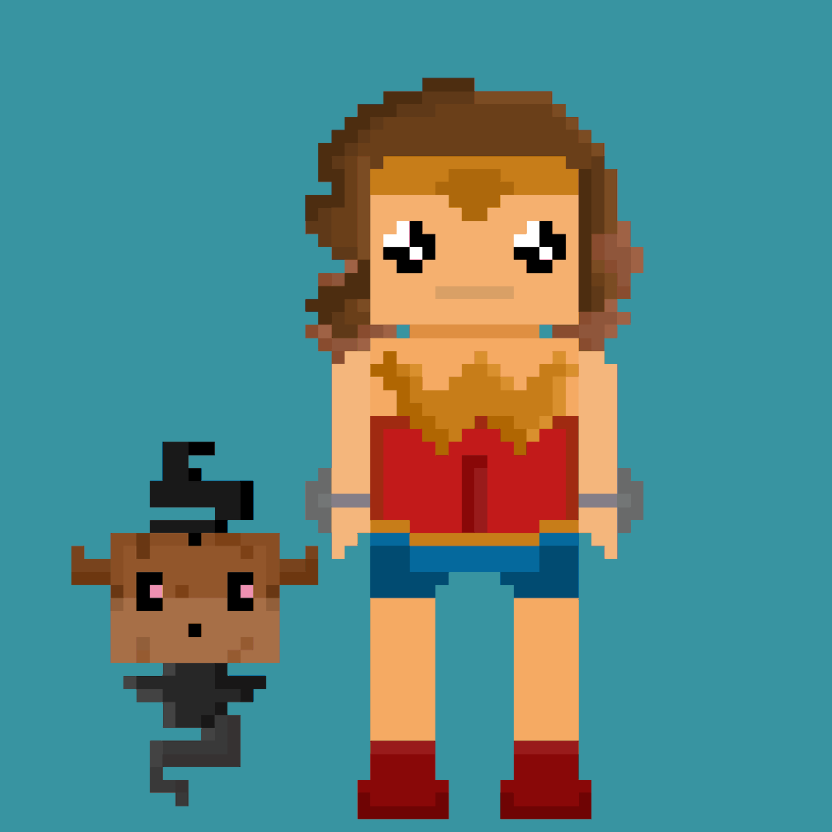 SAG_Labs's tweet photo. 🚀Dropping Soon on OpenSea!🌐
✨Get ready to meet the vibrant and unique #BasedHumans! Our latest art collection.
Here's a sneak peek of what's to come. Follow us for launch updates and be among the first to own these amazing pixelated art pieces! 🔥 #NFT #pixelart
@opensea https://t.co/XI30fwR8kW