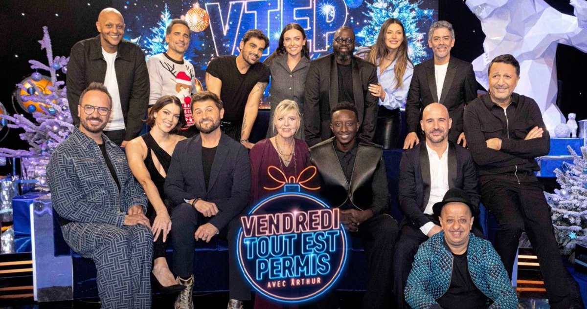 Mediasinfos's tweet image. Le vendredi 6 Décembre prochain à 21H10, @Arthur_Officiel présentera sur @TF1 une spéciale #Noël de son émission #VTEP. Avec quelques nouvelles épreuves et @Booder_officiel @chantalladesouO @florentpeyreoff @Ahmed_Sylla... dans les invités. Retrouvez notre article ci-dessous.