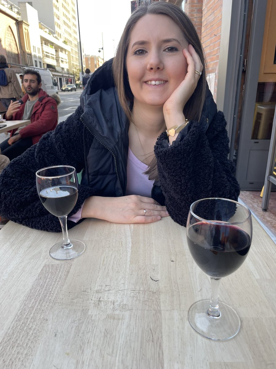 Getting our first one in before we go watch <a href="/frankturner/">Frank Turner</a> tonight in Toulouse!