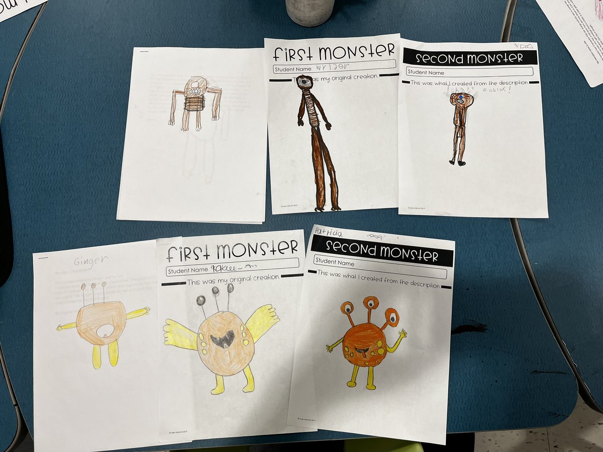 bentemariak's tweet photo. Another successful monster exchange 🥰 thanks to Ms Nelson’s class for joining us! https://t.co/zYDIyohlVD