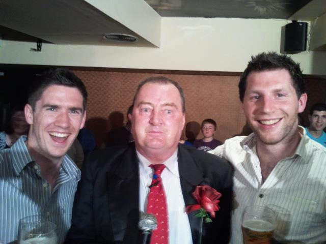 ShaneSaint's tweet photo. Met John Kenny at his brilliant gig in 2012. He was doing the rounds with people during the interval at Vicar St. 

"Hey Mikey, go handy on that pint" to one lad. 

Then on to the next person: "how are you doing Betty? You had a bad auld knockout there over the winter, you did...." 

And he not having a clue who any of them were, just having the craic.

Then a man in a wheelchair came to John's attention, and he says: "how are you Jimmy? Jaysus I hope you take better care of that wheelchair this time — you made shit of the last wan". A line brilliantly delivered in the spur of the moment, with the 'Jimmy' cracking himself up at the good-natured interaction.

RIP John Kenny