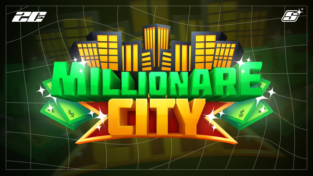 Old logo I forgot to post "MILLIONAIRE CITY"

❤️&amp;🔁Appreciated!

--==--==--==--
COMMISSIONS ARE OPEN!
$60/18000R$ Discord: g01z  starsgfx.framer.website
--==--==--==--

#RobloxDev #RobloxGFX #Logo #RobloxDevs #Roblox #LogoDesign #ROBLOX #Graphics #robloxart
