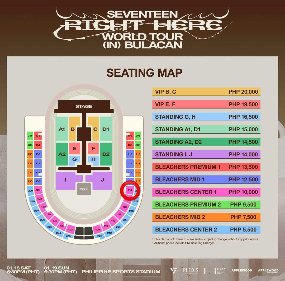 mmina0224's tweet photo. HELPING A FRIEND

wts lfb

17RH 

bleachers center 1, 114

w/ ticketing assistance fee (secured during pre-sale)

preferably from nueva ecija para kaliwaan

#SVT_RIGHT_HERE_IN_BULACAN https://t.co/FHVLrQvD7Y
