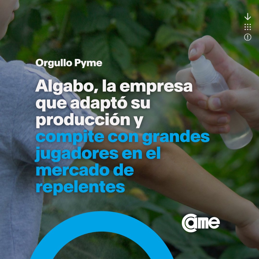 redcame's tweet photo. #OrgulloPyme Con 35 años de trayectoria esta #pyme argentina 🇦🇷 apuesta por visión a largo plazo, diversificación de marcas y búsqueda constante de nuevos productos para crecer tanto en el mercado interno como internacional 🚀.
La compañía supo responder a la demanda de repelentes debido al brote de #dengue 🦟, y para evitar el cese en la fabricación de este producto, importó deet (el componente activo de los repelentes) desde China por vía aérea 🛫, logrando un crecimiento del 97% en 2023; cifra que espera superar ampliamente en 2024.
Dale me gusta ❤️ a esta pyme que apuesta por el país. #EsConLasPymes