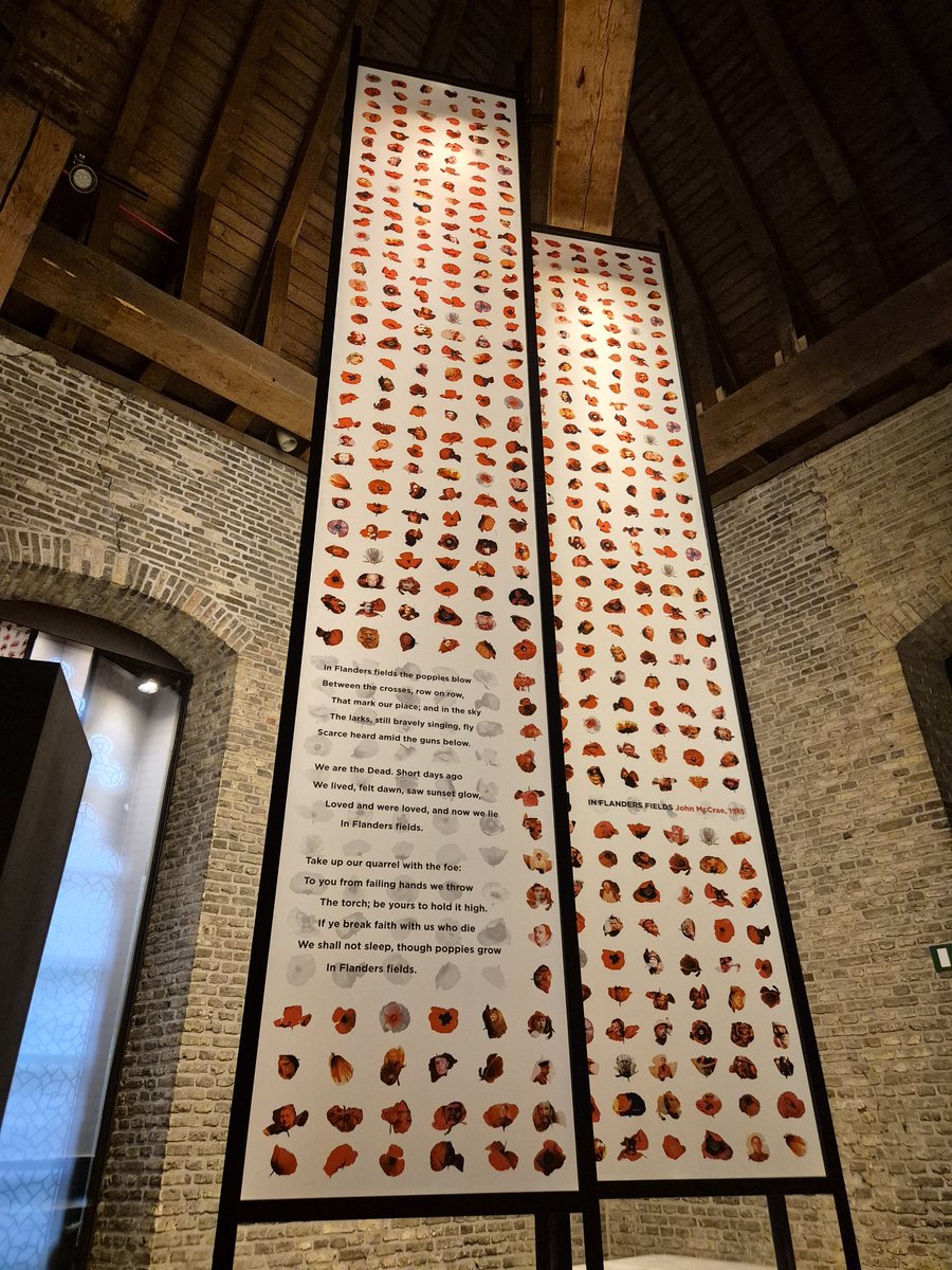 Day 3, stop 3: In Flanders Field Museum #HopkinsSmithTours #Belgium2024 #HalsburyTravel