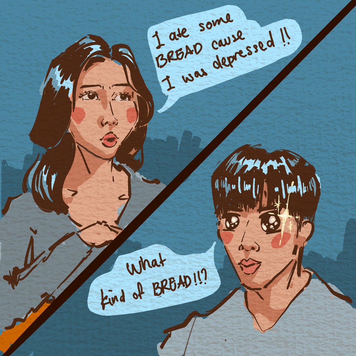 drawn_ik's tweet photo. What kind of パン🍞?
Just thought this part was wholesome
#SHOWNU #MONSTAX #hwasa #MAMAMOO #shownufanart #hwasafanart #NOPOGY #셔누 #화사 https://t.co/oLJoFTyZxM