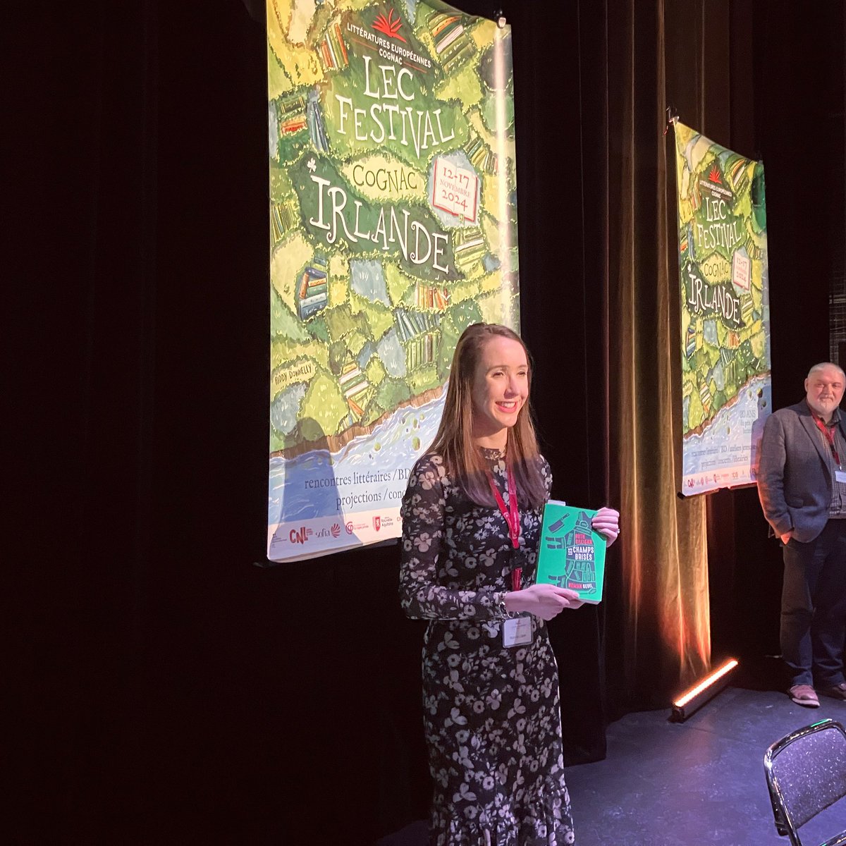 Jan Carson (@jancarson7280) on Twitter photo Huge congratulations to the brilliant and lovely <a href="/RuthGilligan/">Ruth Gilligan</a> who’s just won the Readers’ Prize at the LEC literature festival here in Cognac for the French translation of her novel, The Butchers Huge congratulations to the brilliant and lovely <a href="/RuthGilligan/">Ruth Gilligan</a> who’s just won the Readers’ Prize at the LEC literature festival here in Cognac for the French translation of her novel, The Butchers