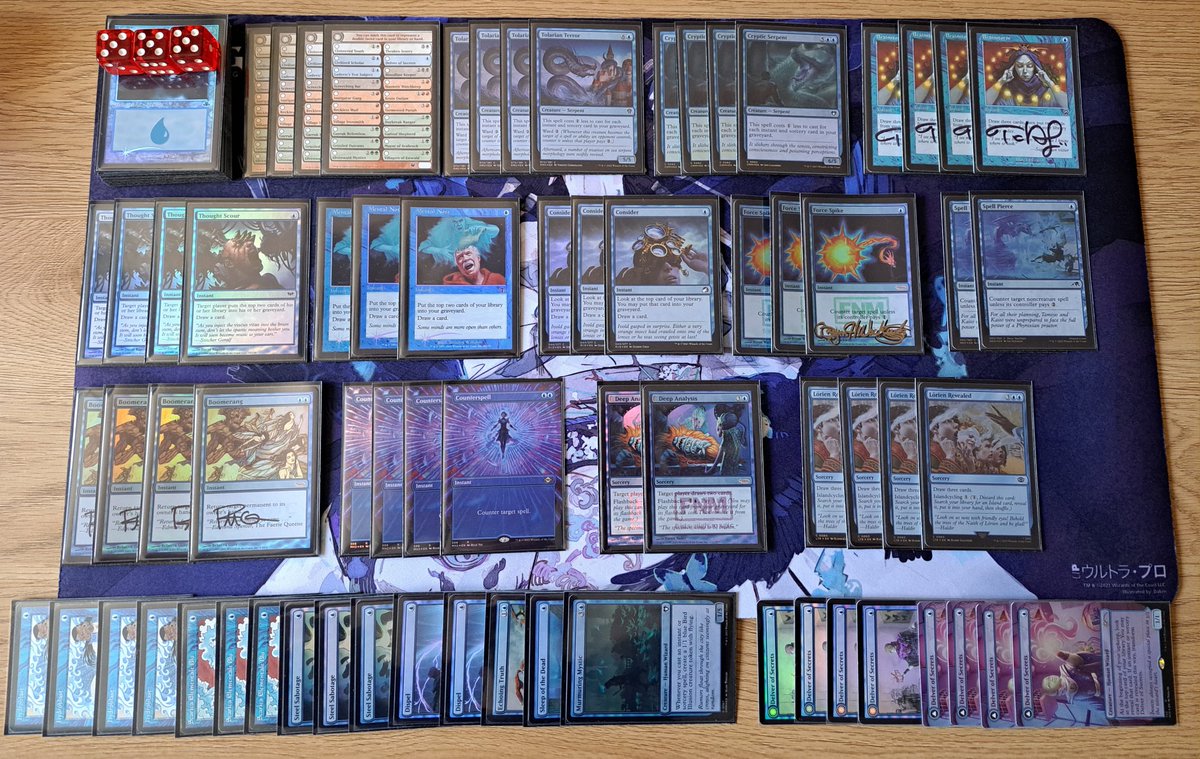 cecdomingues's tweet photo. I've been really enjoying playing Mono Blue Delver. I got some excellent tips from Ricardo Mattana's videos (@_stompy). https://t.co/Jn3VnRAY3s
