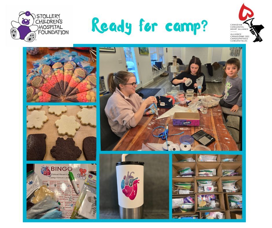 cchaforlife's tweet image. 1 week until Virtual Heart Camp begins! Our dedicated volunteers have been hard at work preparing boxes and activities for you. 
We can't wait to come together on November 23, 2024 at 9:00am Central Time / 11:00 am ET🍪 🎉 

#Heartcamp #virtualcamp #CHD #cchaforlife