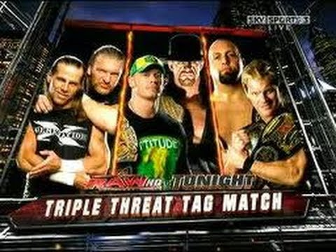 wrestle_hist's tweet photo. 11/16/2009
John Cena & The Undertaker defeated D-Gernation X and JeriShow in a non-title match on RAW from Madison Square Garden in New York City, New York.
#WWE #WWERaw #JohnCena #Undertaker #DGenerationX #DX #TripleH #ShawnMichaels #JeriShow #BigShow #ChrisJericho https://t.co/gHk104SZMp