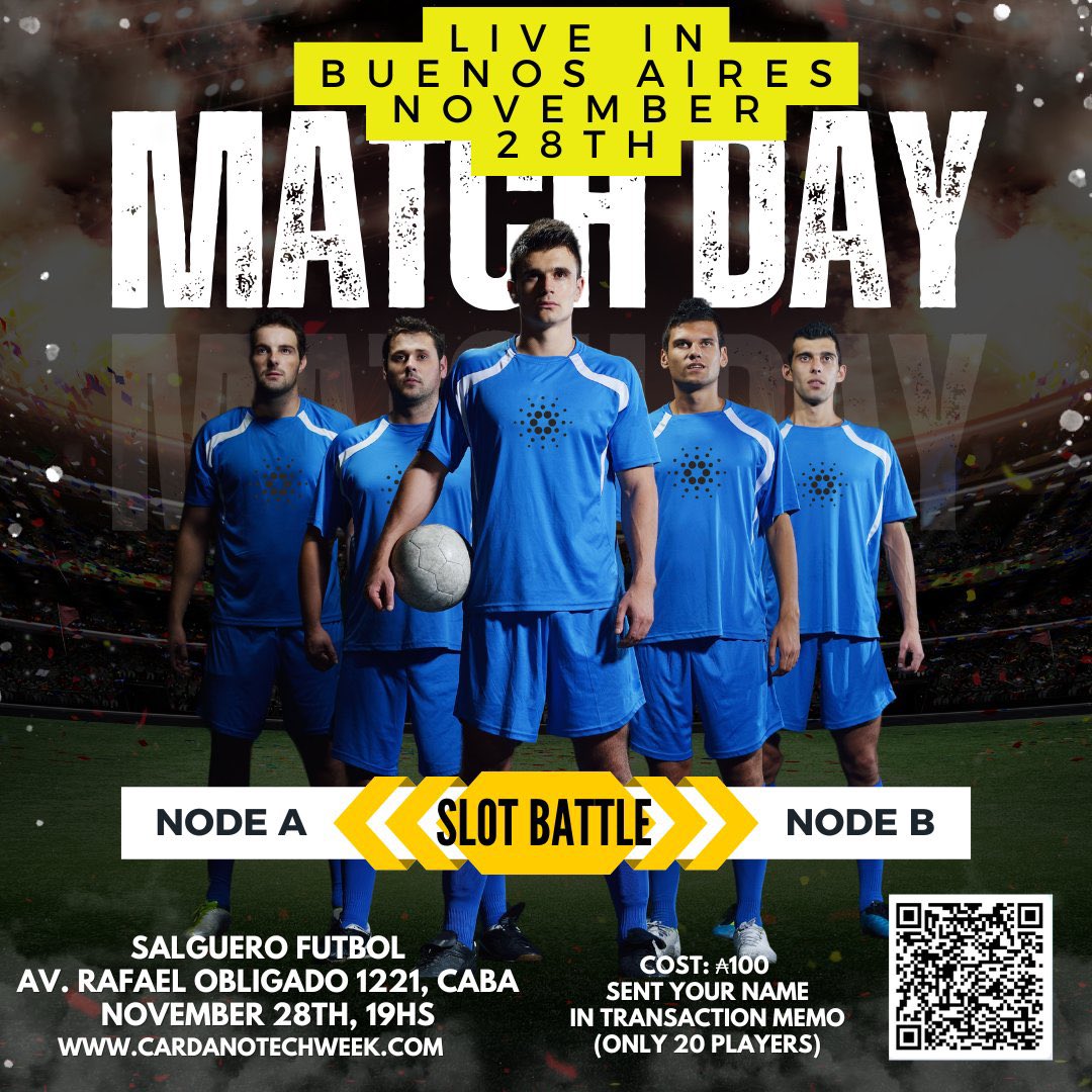 CardanoSolar's tweet image. 🔥 #CardanoCommunity – Get ready for an unforgettable journey at the #CardanoHackathon! 🔥# and register at Luma : lu.ma/jcsgq39k for CardanoTechWeek! 

This is YOUR chance to learn, connect, and compete while tackling exciting challenges and building something unique.…