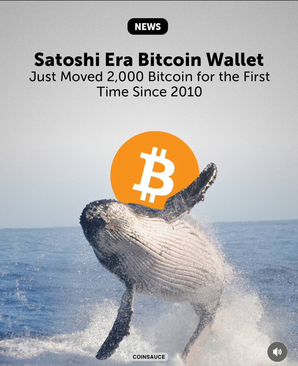 Movements like these remind us of Bitcoin’s history and the quiet power of its early adopters. Every ripple from the Satoshi era sends waves through today’s markets. 

#LenForever🕊️