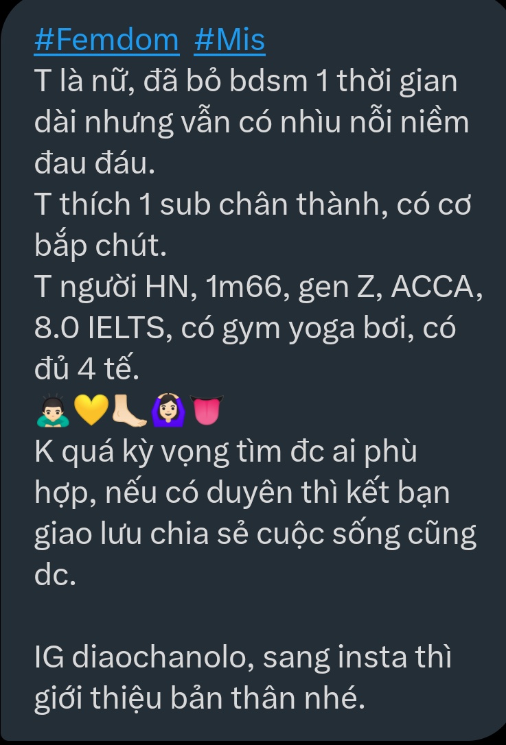 Fwb-Bdsm Confession VN tweet media