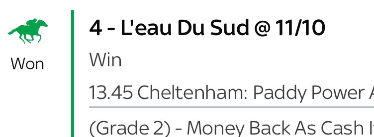 NAP OF THE DAY - BOLTS UP! 🥇👊🏻

9-4 🥇

11-10🥇NAP ✅ @CopyBetUK_IRE 

(7-2 winner in Telegram 🥇)

HOWAY! ❤️