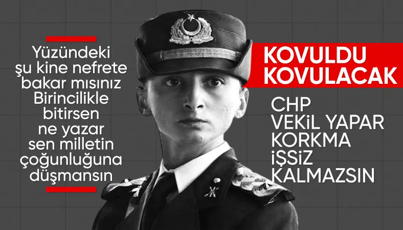 Teğmen Ebru Eroğlu’na ‘ihraç talebi’ tebliğ edildi ensonhaber.com/gundem/tegmen-…