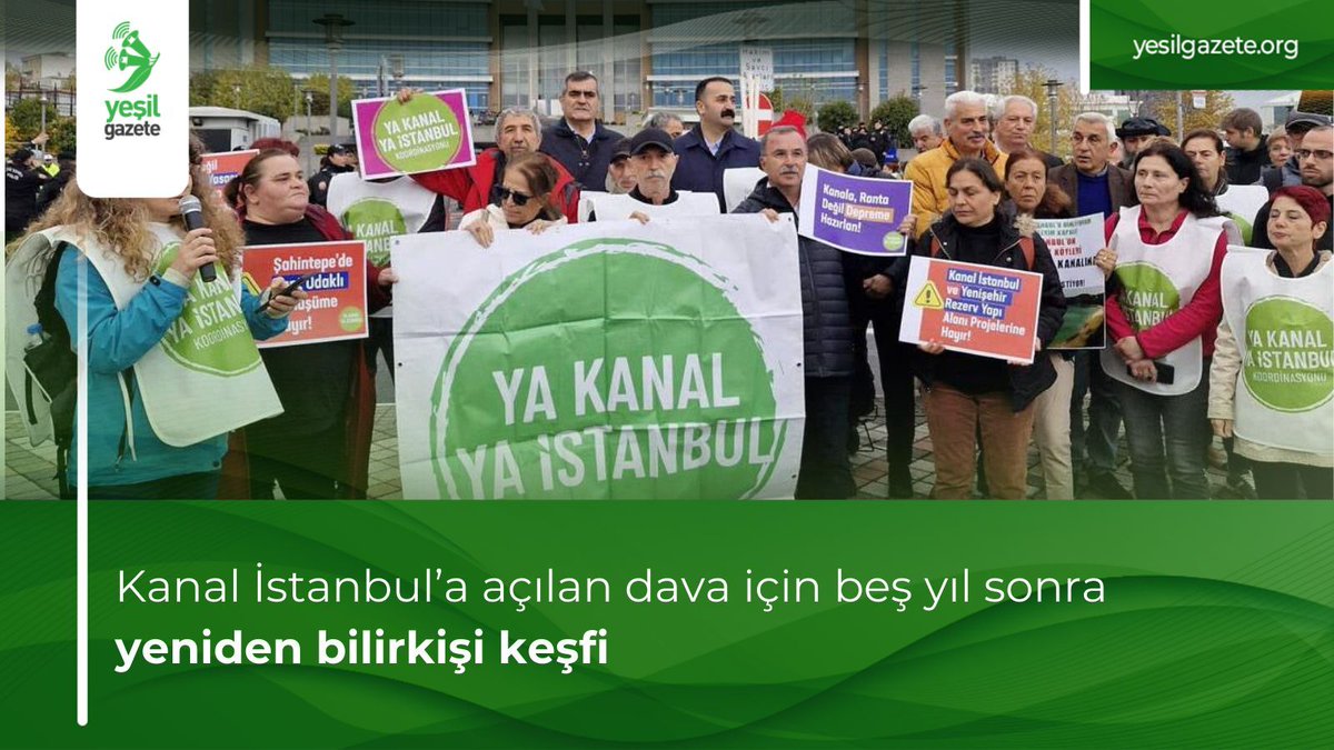 Cumhurbaşkanı Recep Tayyip Erdoğan’ın ‘çılgın proje’ olarak tanımladığı Kanal İstanbul projesine karşı İstanbul İdare Mahkemesi’nde süren ÇED iptal davası için yeniden keşif ve bilirkişi incelemesi yapıldı. Keşif, davanın taşındığı Danıştay 4. İdare Mahkemesi tarafından istendi.