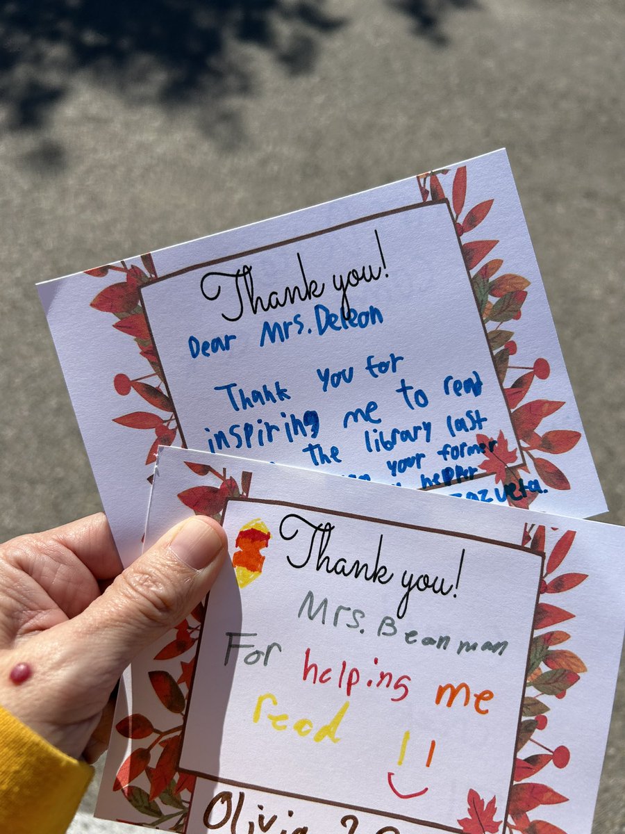 #Gratitude to teachers &amp; librarians who inspired them to read! #GrowingGreatness #TodayinComal #ComalLibraries