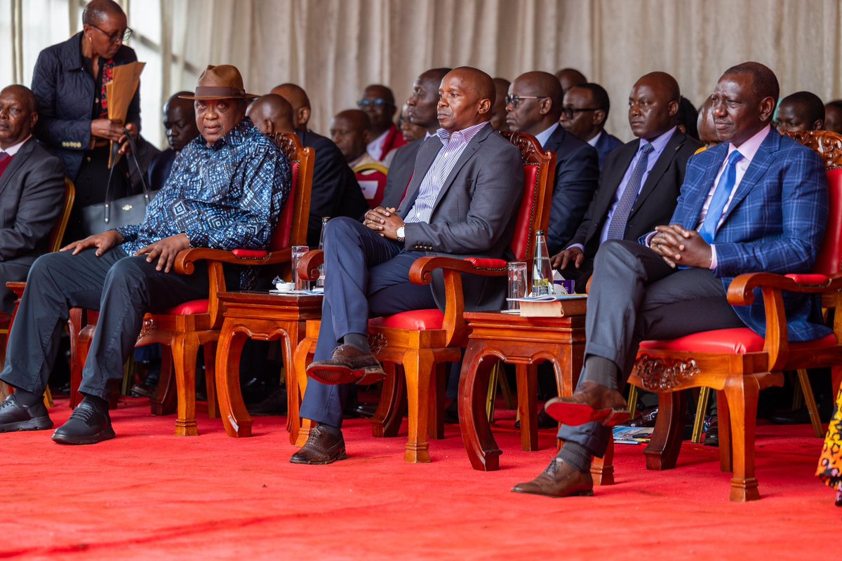 WilliamsRuto's tweet photo. We will strengthen our historic and strategic partnership with the Church to deliver development to Kenyans. 

Congratulations, Bishop Peter Kimani Ndung'u for your ordination and installation as Bishop of Embu Diocese.  

Serve God with honor, love, humility and without bias or ill-will to none.