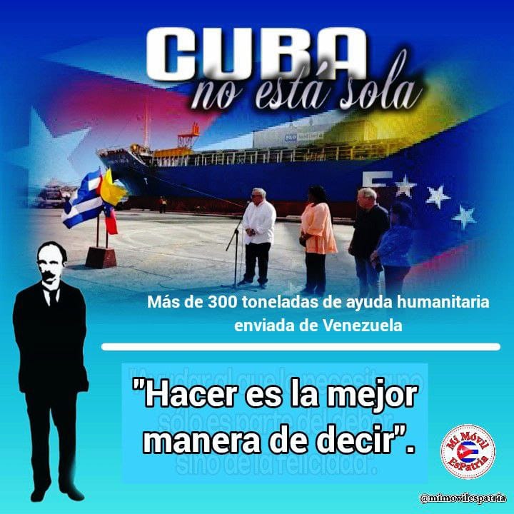 YoandyDelasCasa's tweet photo. #Marti " Hacer es la mejor manera de decir" #CiegodeÁvila #PorCiroRedondoTodo @AnabelRamrezLp2 @AlexeyOT73 @DiazCanelB @DisleyAcosta1 @ivanc73 @JHGcasanova @NexyVelizNaranj @PartidoPCC @yuslayvis @DixanCrespo @MauryPereira74 https://t.co/MLGslhBFos