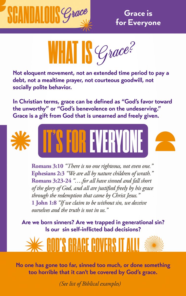 jccelgin's tweet image. #TeachingGuide | Scandalous Grace » Grace is for everyone, sinner/saint | 11-17 #November #God #Elgin