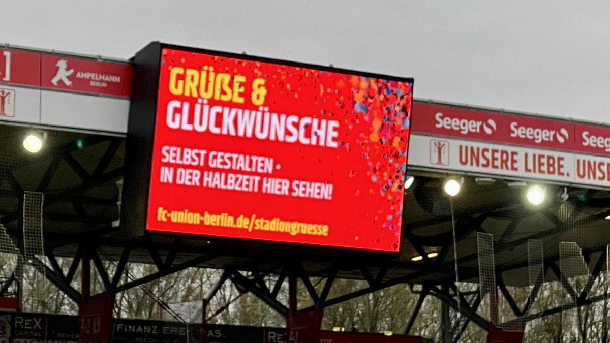Ja aber wo sind sie denn heute?! Da wär doch was Schönes dabei gewesen! 😢😊 <a href="/fcunion/">1. FC Union Berlin</a> #menno