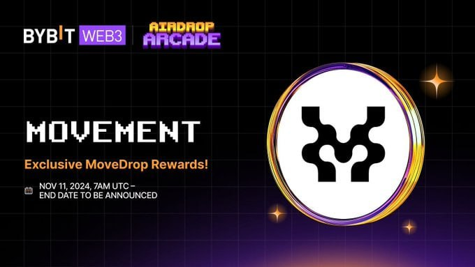 GFIResearch's tweet photo. 🎊 Ví @Bybit_Web3 tích hợp trên @movementlabsxyz 

Điều này có nghĩa là gì?

⚡️ Bạn có thể sử dụng Ví Bybit Web3 trên Movement Network
⚡️ Movement sắp Mainnet
⚡️ Khi Mainnet đến, Movement sẽ có thêm hơn 1 triệu người dùng tiềm năng từ Bybit

🔐 Chi tiết: Tại đây https://t.co/VjOqeD9lWg