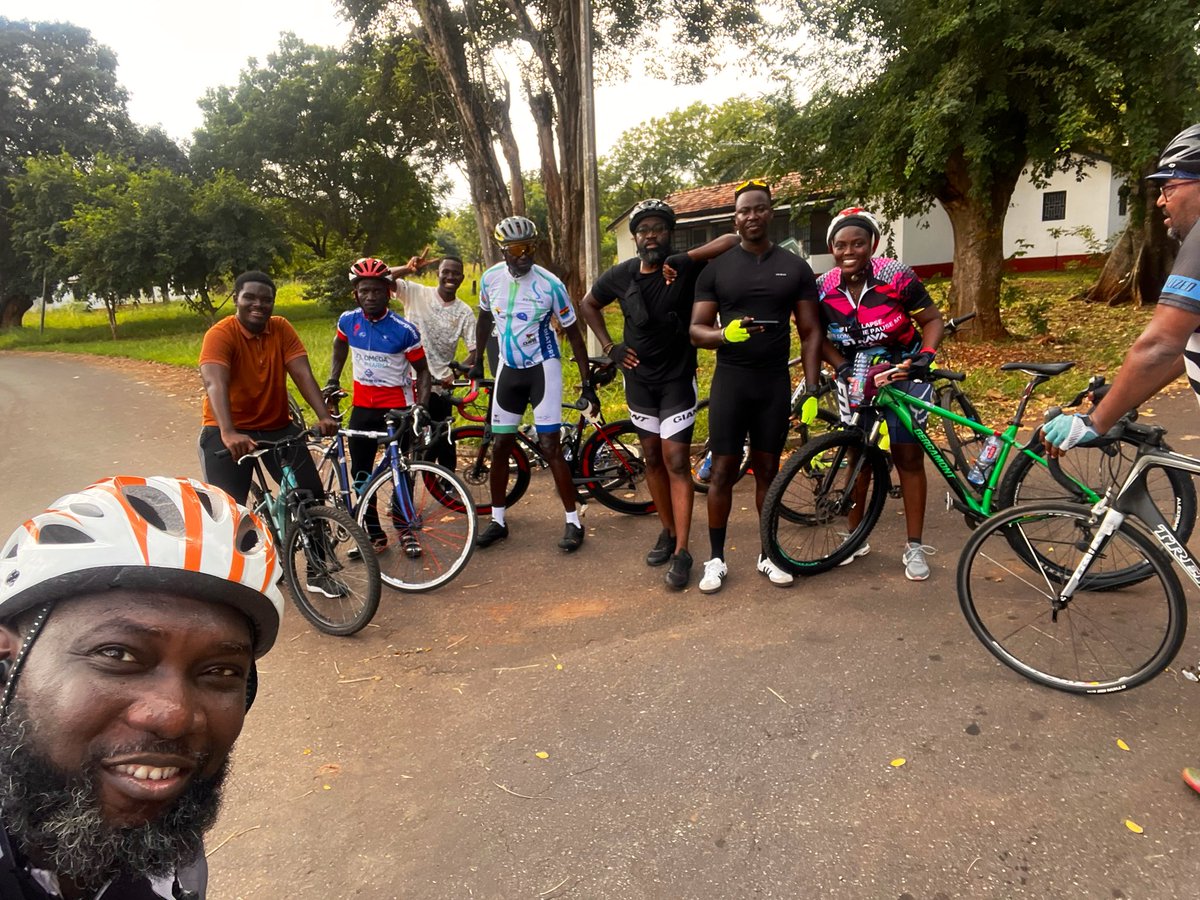 mistameister's tweet photo. Legon - Shiashie - Dzorwulu - Achimota Forest - Dome - Legon 🚴 #RideToRise https://t.co/6VEYxjjQ4j