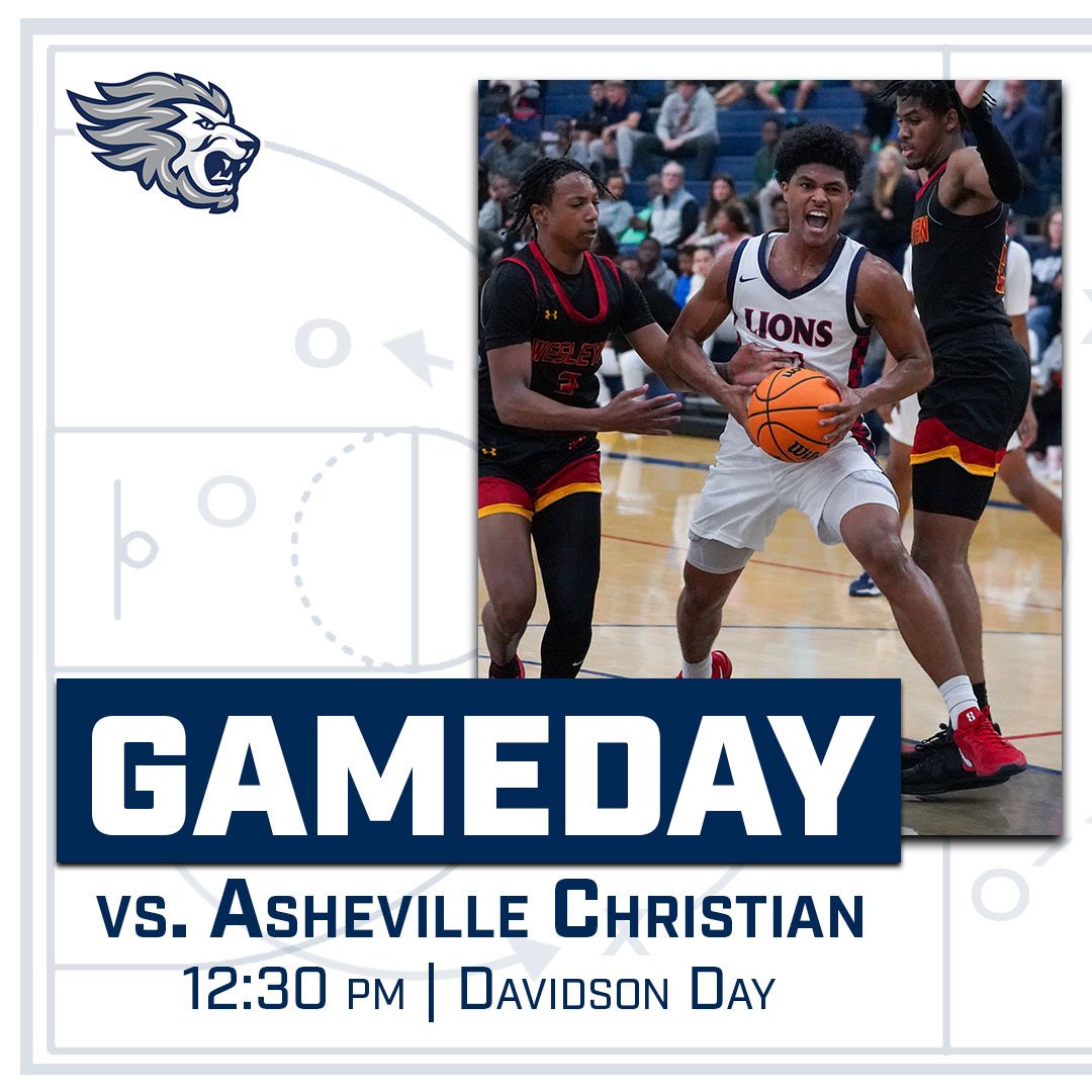 CovenantDayBB's tweet image. Your LIONS hit the road today to participate in the #PhenomTipOff at Davidson Day to take on Asheville Christian. 
#KEEPROARING